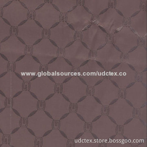 Polyester jacquard logo fabric, customized specifications are accepted